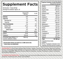 VEGAN PROTEIN – Core Nutritionals – Strawberry Cream [2lbs] ***SAVE $10***