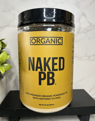 Naked Nutrition Naked PB Organic Powdered Peanut Butter 24oz (680g) Exp 10/27