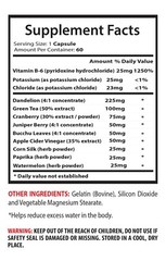 kidney cleanse and detox – WATER AWAY PILLS 700mg 3B – remove excess water