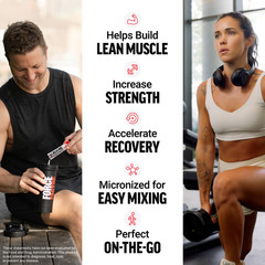 Force Factor Creatine Monohydrate 5g Micronized Powder Strength Recovery 30ct