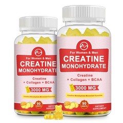 Creatine Monohydrate Gummies – Increase Strength and Build Muscle 1/2/3/5 Bottle