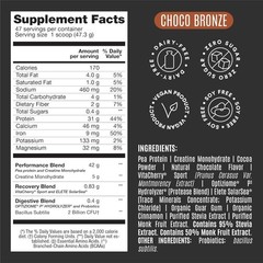 Falcon Performance Vegan Protein Powder, 31G Protein, 5G Creatine, 5G BCAA, Prob