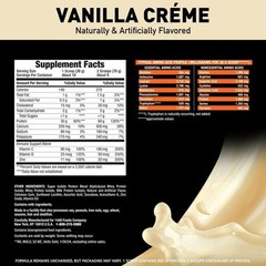 Body Fortress Isolate Protein Powder Vanilla Crème 1.5 lb Gluten-Free