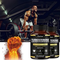 Energy Boost Supplement Improve Physical Fitness Muscle Health 120 Capsules US