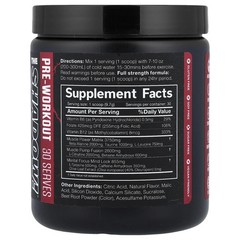 The Shadow!®, Pre-Workout, Strawberry Pineapple, 10.3 oz (291 g) PACK OF 2
