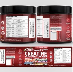 Clean Nutra Muscle Surge Creatine Powder for Men (9.7oz / 275g)