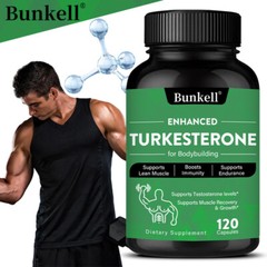 Turkesterone 1000mg High Strength Supports Muscle, Testosteron, 30/60/120 Caps