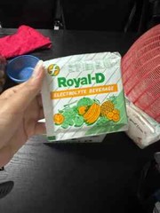 Pack 50 Sachets Royal-D Electrolyte Beverage Athletes Exercise Powder Drink 25g