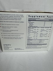 Unicity Balance Apple Crush Fiber Drink Mix 5 Pack Blood Sugar Support NEW Seale